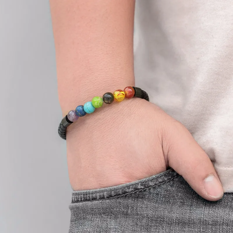 Náramek magnetický z přírodních kamenů